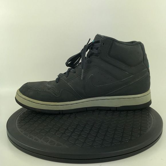 Nike Air Prestige 3 Gray/Blue Athletic High Top Shoes 407036-040 Men's Size 10 - Picture 9 of 12